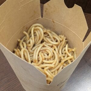 Nudle u Garlic sosu box